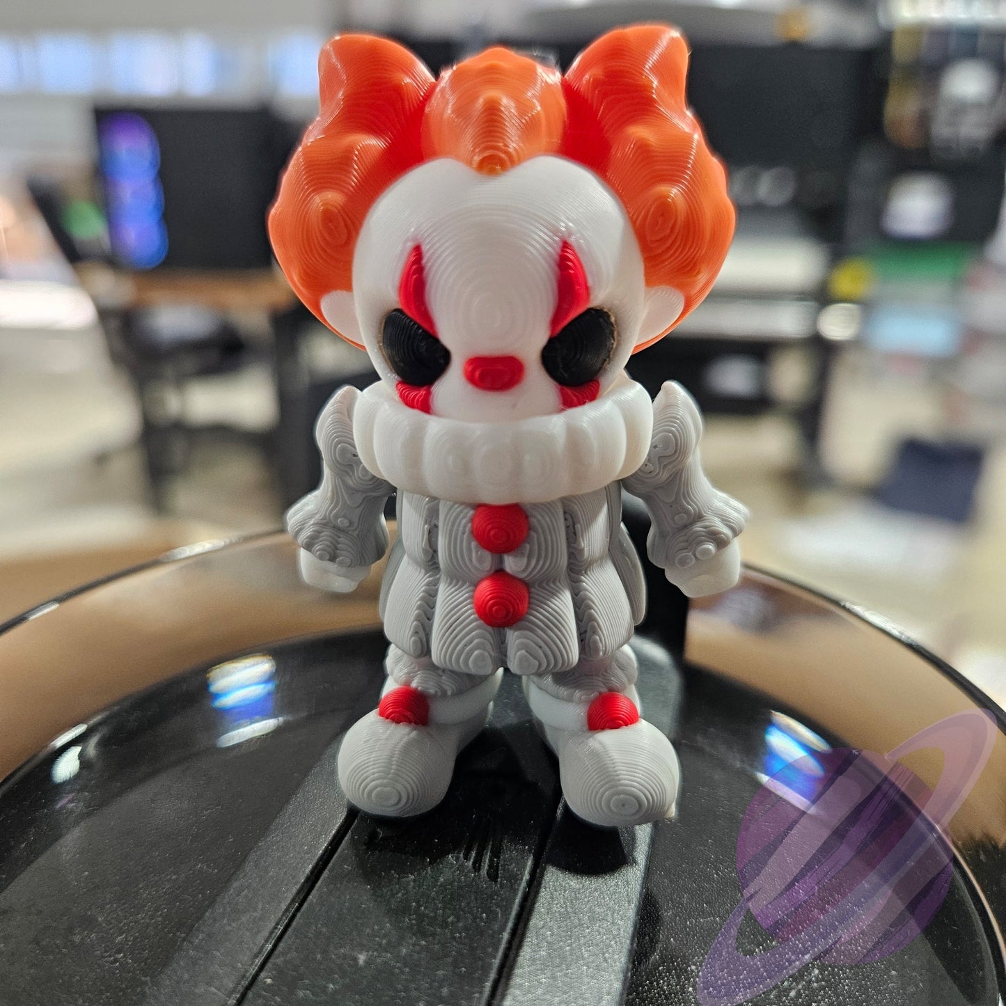 FLOAT CLOWN-3D PRINTED STRAW BUDDY