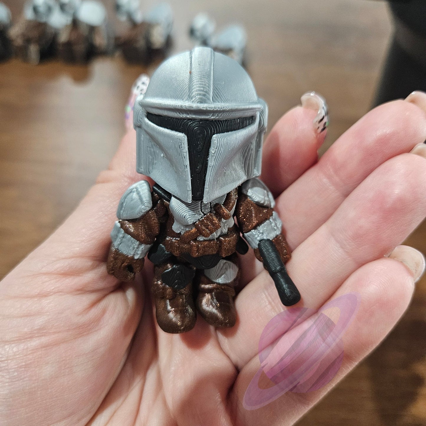 MANDO-3D PRINTED STRAW BUDDY