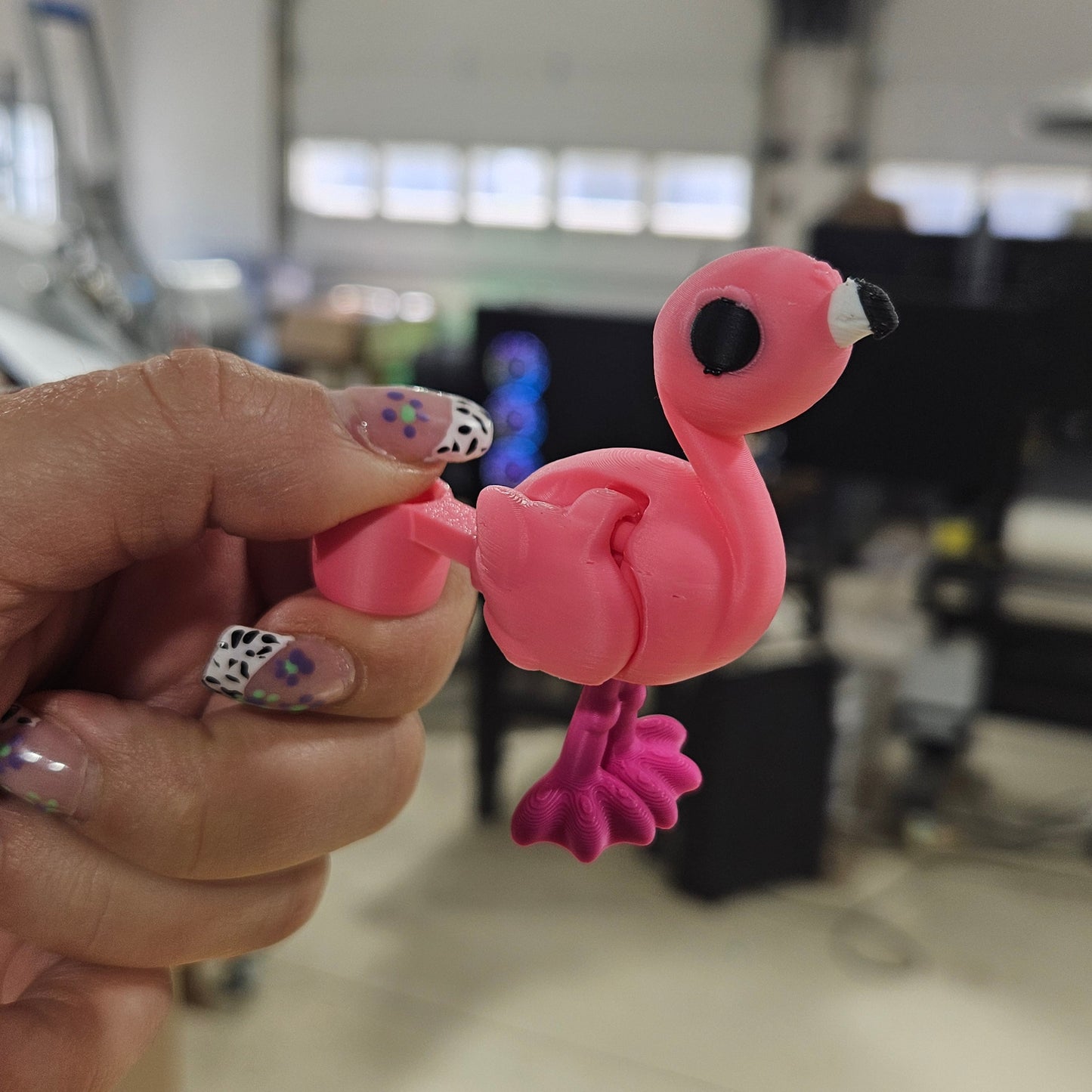 PINK FLAMINGO STRAW BUDDY