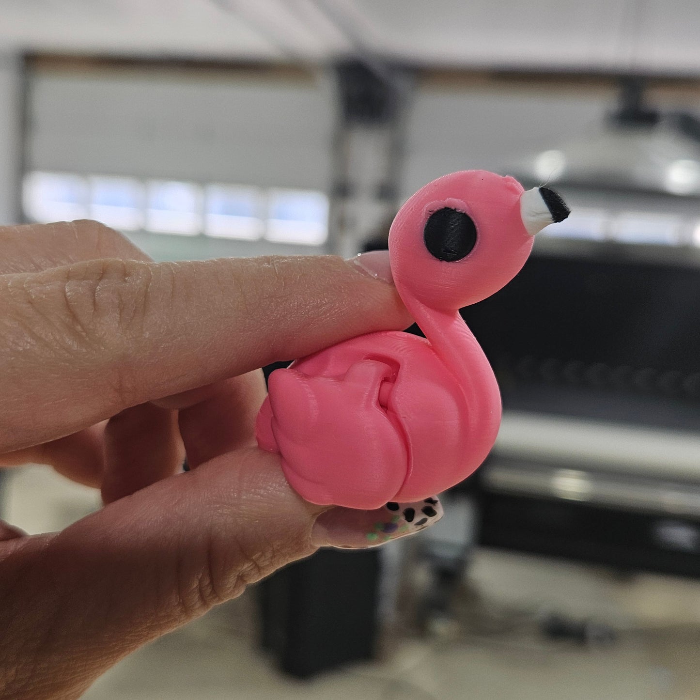 PINK FLAMINGO STRAW BUDDY