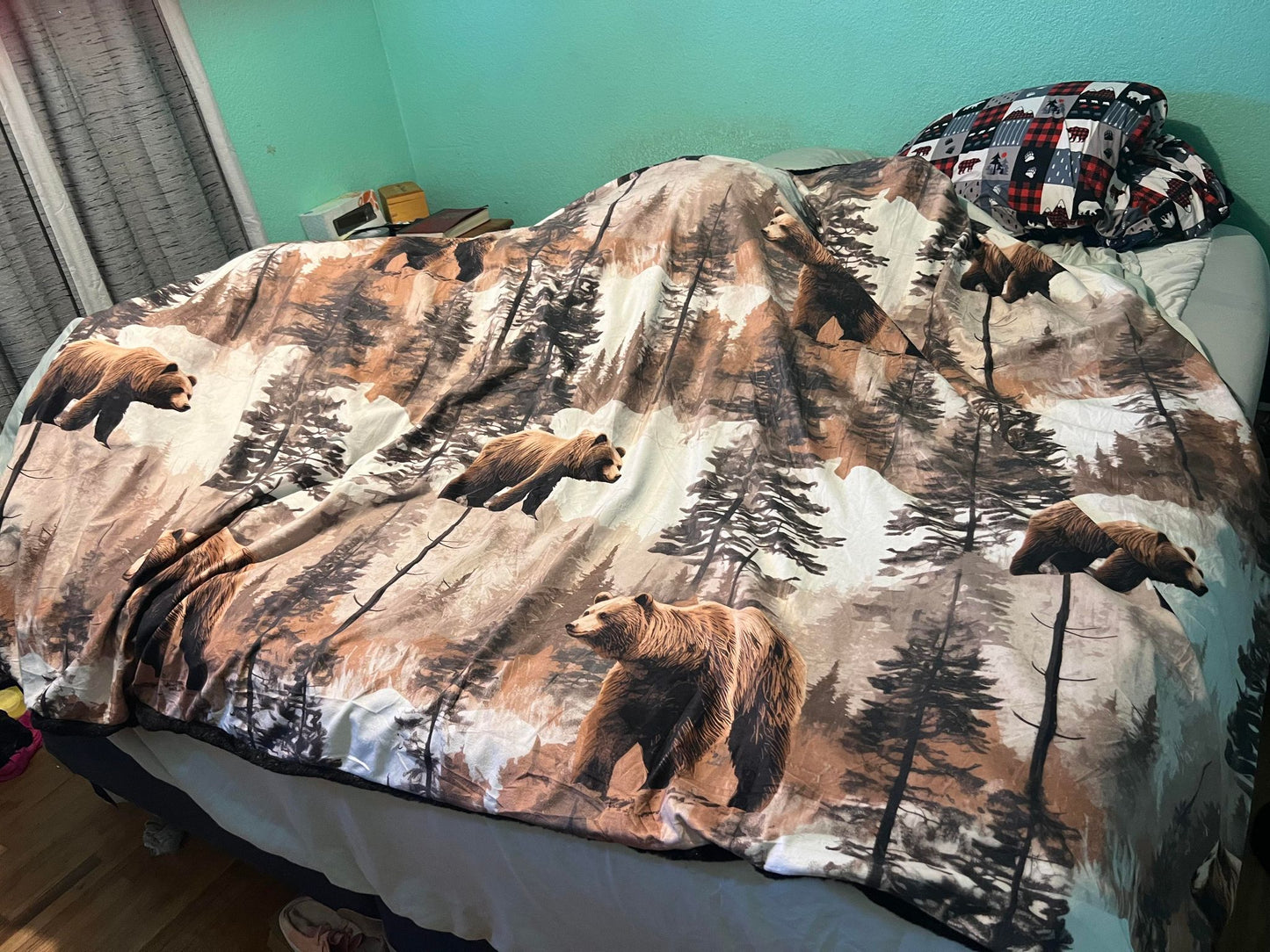 GORGEOUS HIGHLANDS FLEECE LARGE SIZE BLANKETS