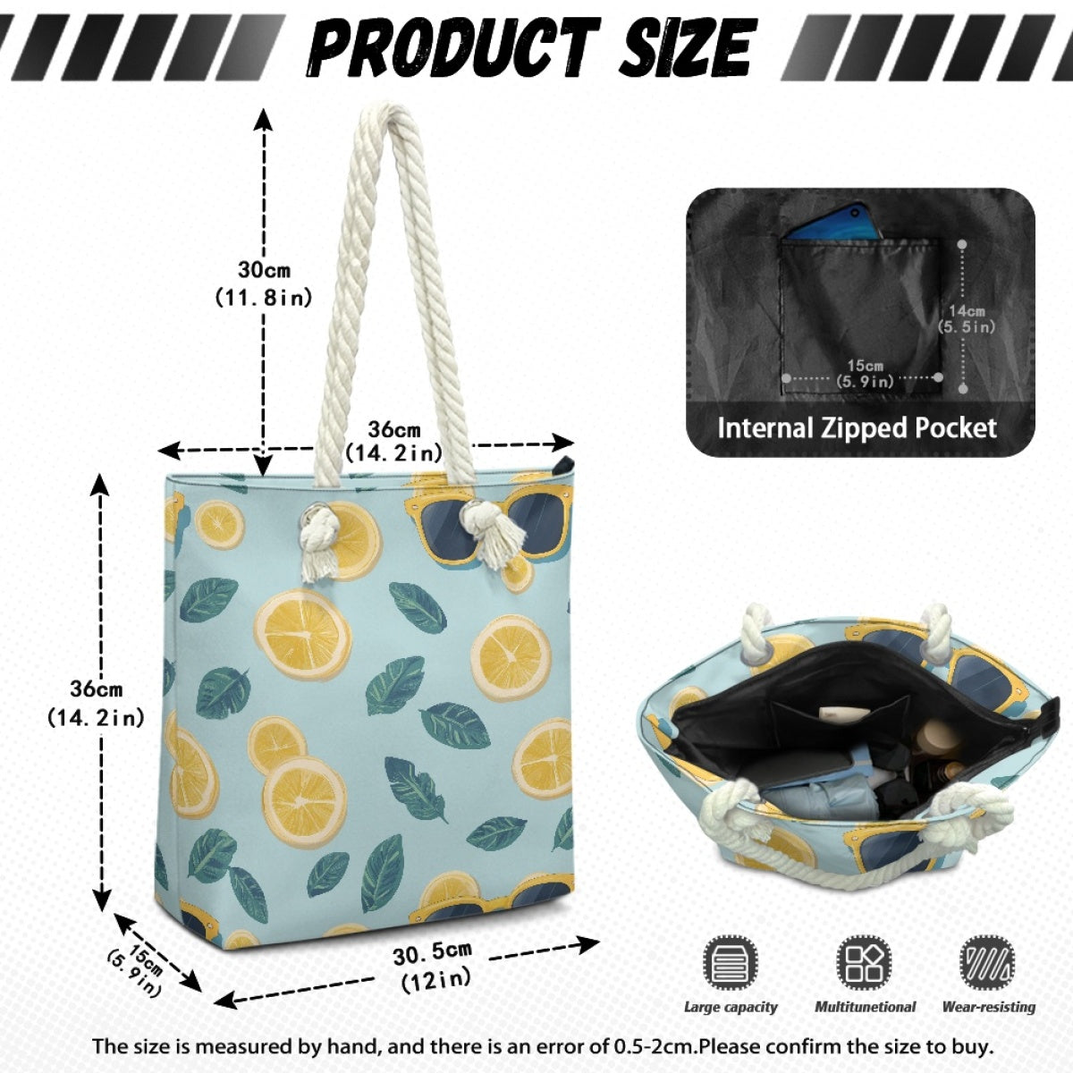 LEOPARD ROSE-ROPE TOTE PREORDER CLOSING 5/6
