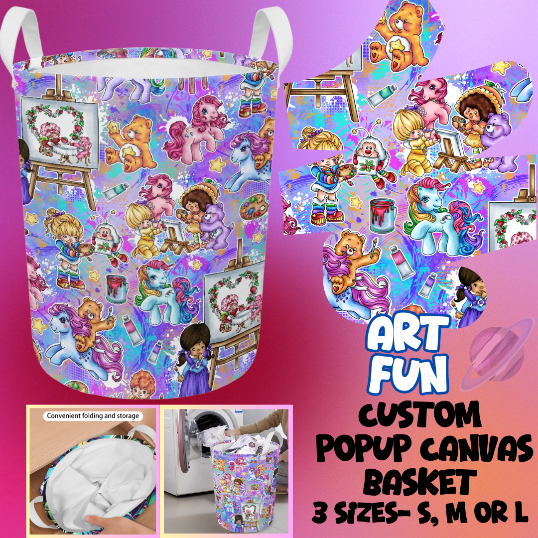 ART FUN- STORAGE BASKETS 6- PREORDER CLOSING 5/4