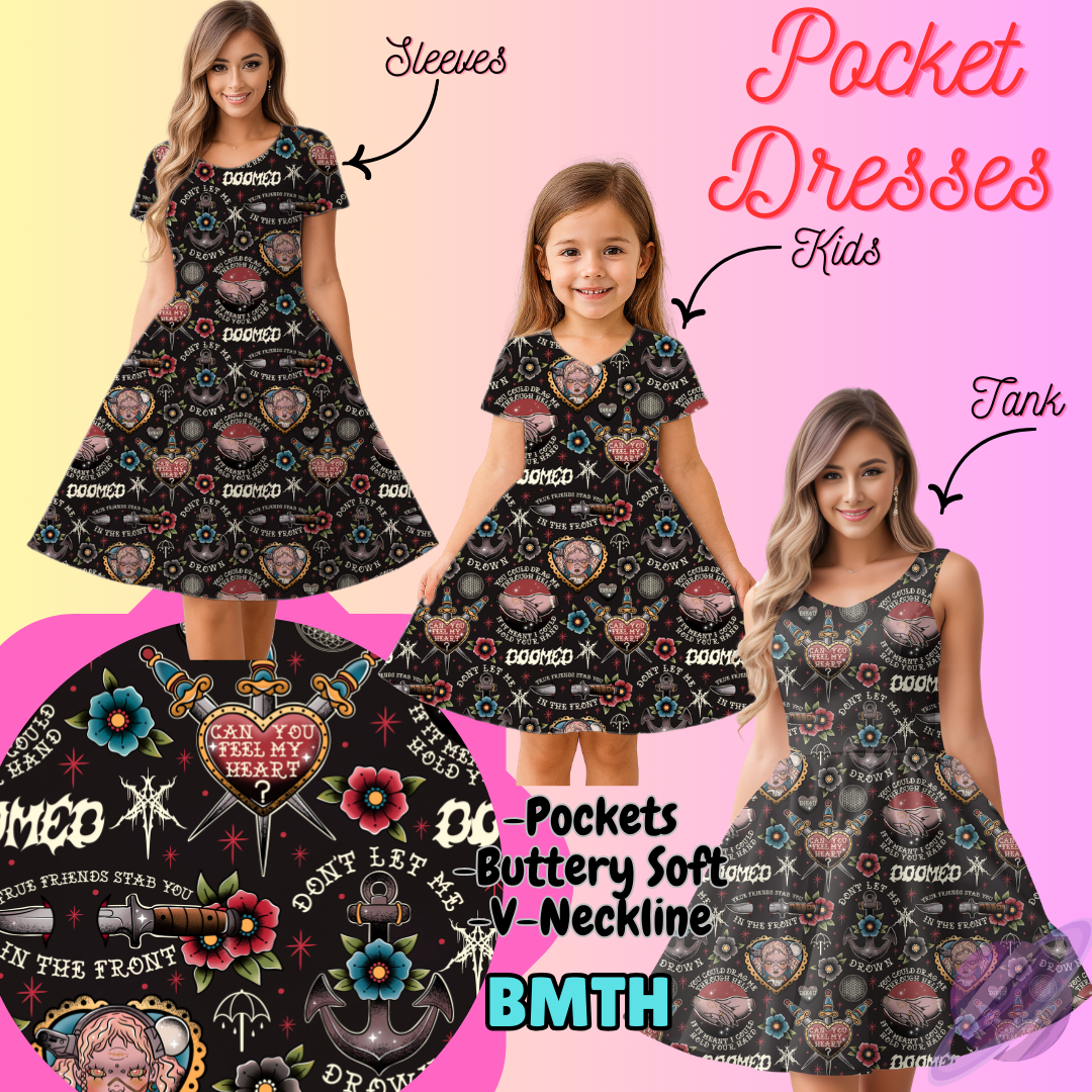 BMTH-POCKET DRESS PREORDER-CLOSING 3/16