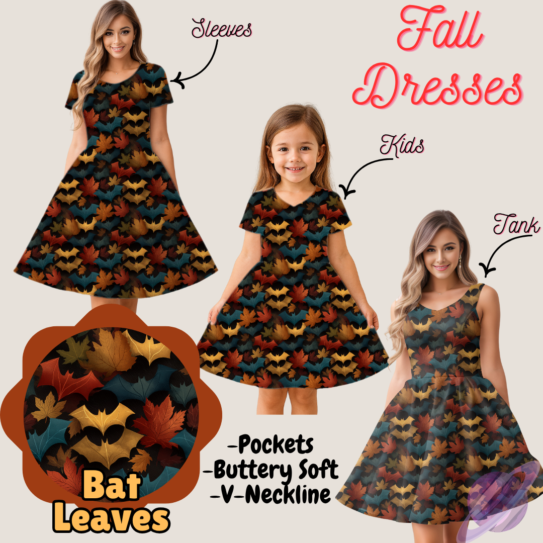 BAT FALL- FALL DRESS PREORDER- CLOSING 9/12