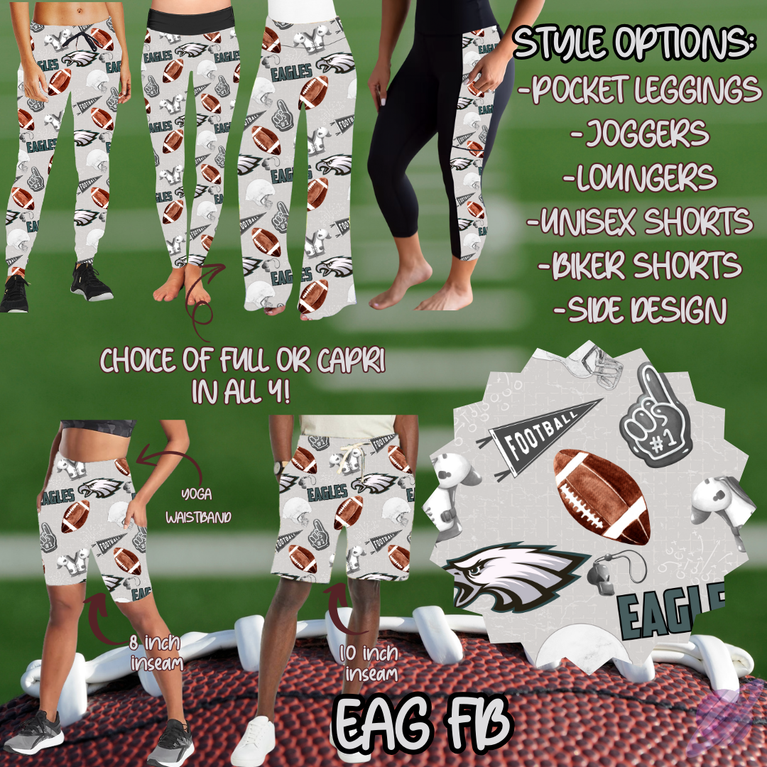 EAG FB-GAME DAY RUN- PREORDER CLOSING 7/13