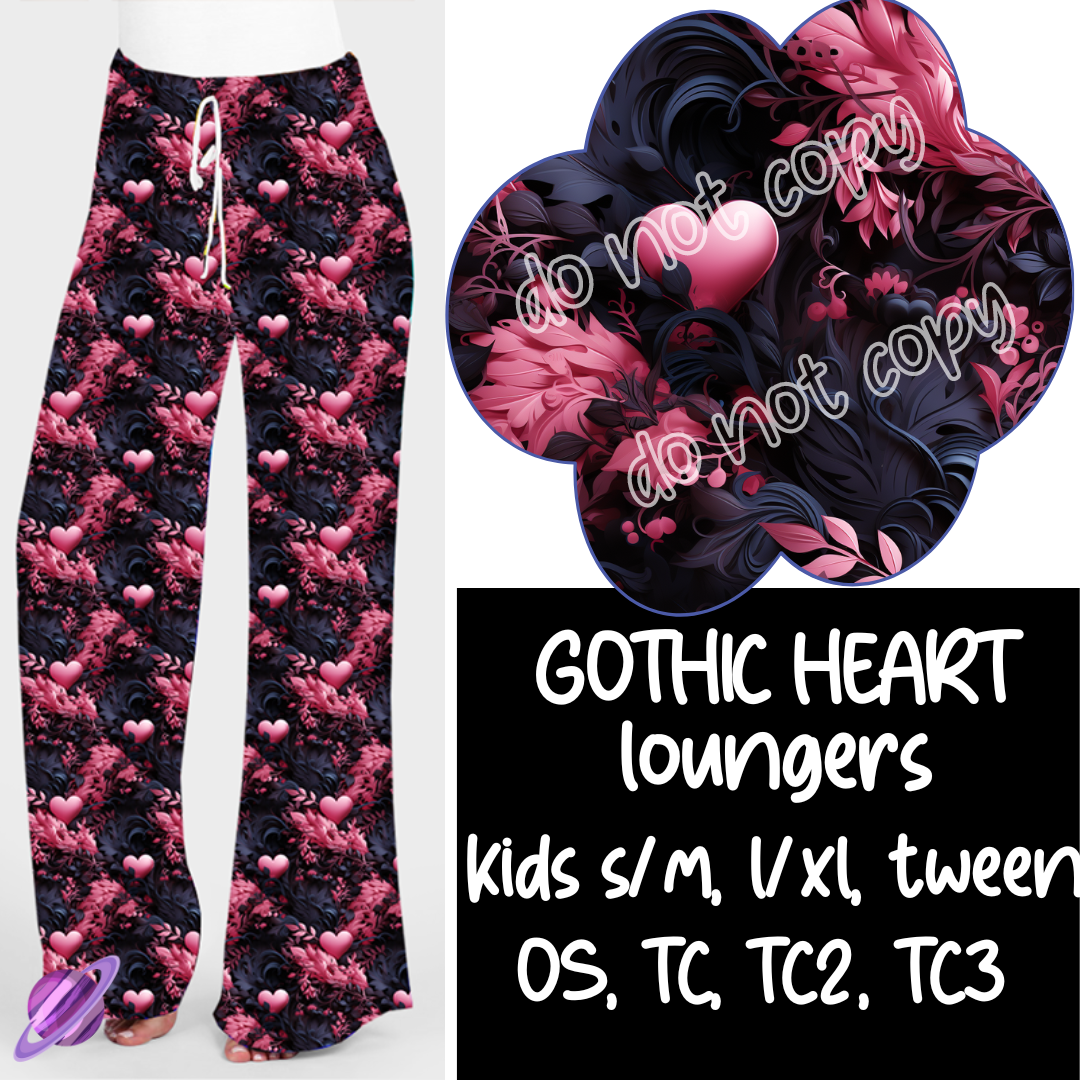 GOTHIC HEART - VALENTINE RUN 1 - LOUNGER - PREORDER CLOSING 12/6 ETA JANUARY