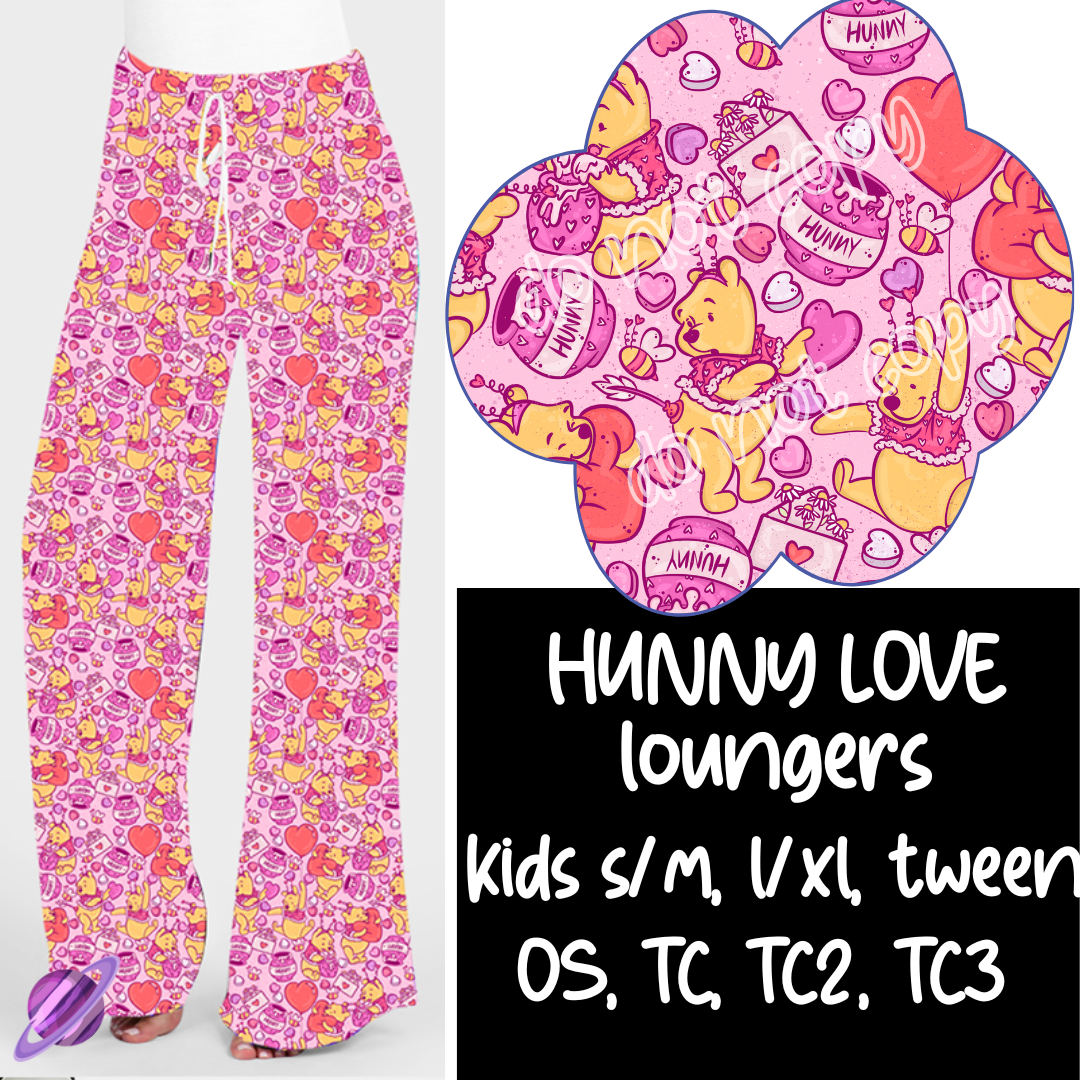HUNNY LOVE - VALENTINE RUN 1 - LOUNGER - PREORDER CLOSING 12/6 ETA JANUARY
