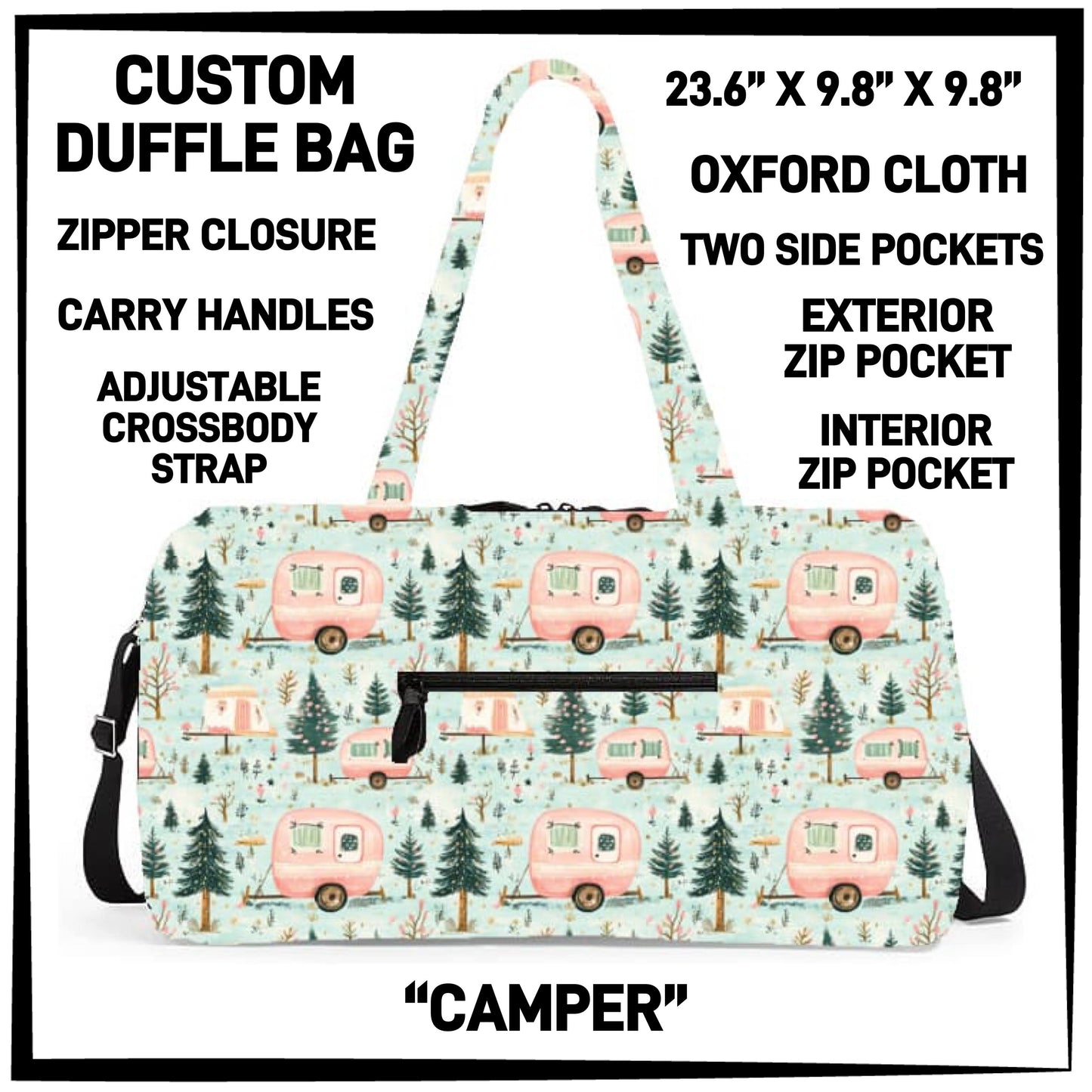 DF2B - Camper Duffel Bag - Preorder ETA: Early Nov
