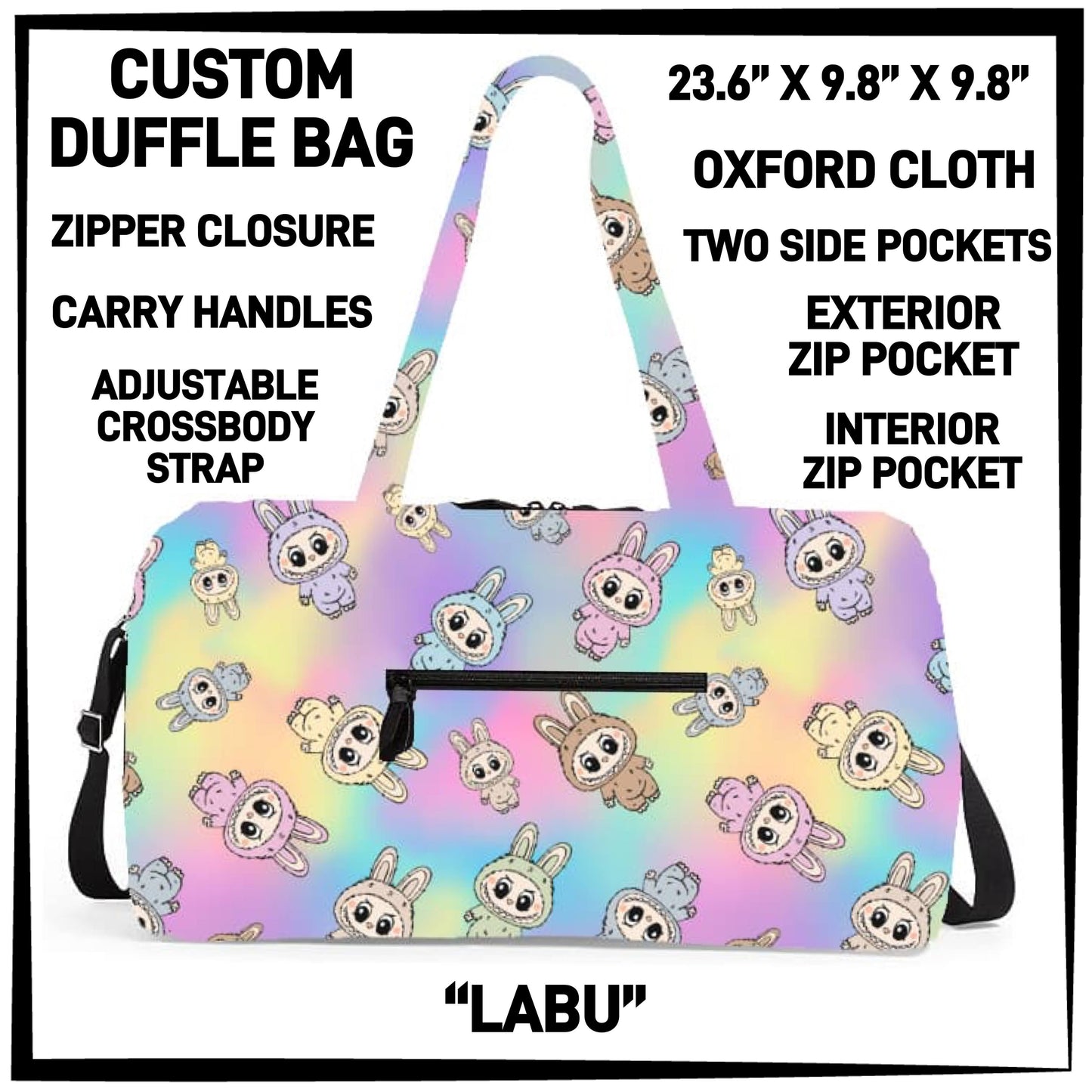 DF2B - Labu Duffel Bag - Preorder ETA: Early Nov