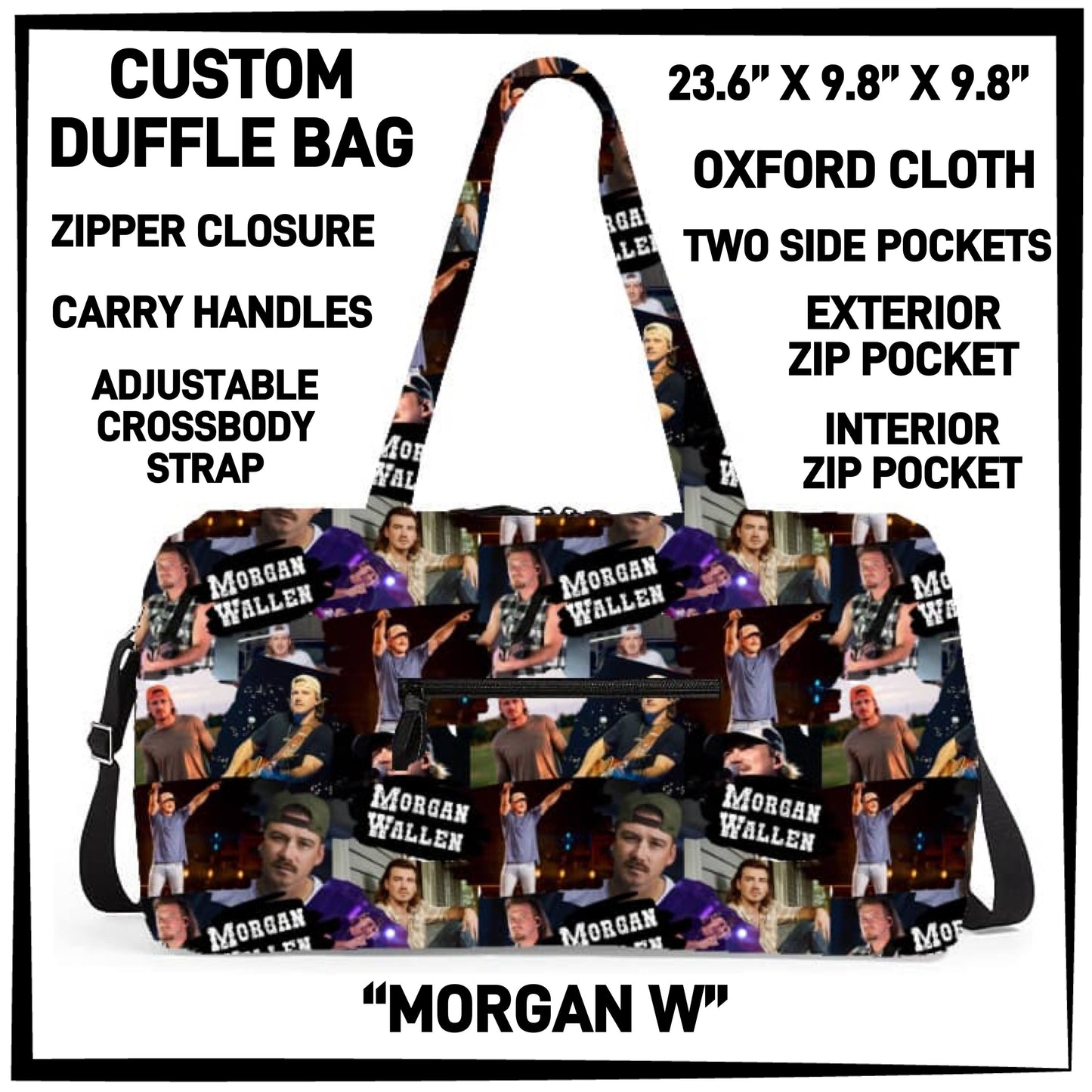 DF2B - Morgan W Duffel Bag - Preorder ETA: Early Nov