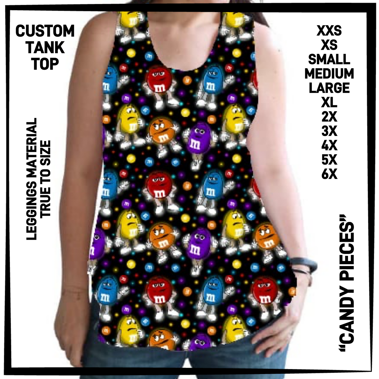 CTT1 - Candy Pieces Tank Top - Preorder Closing 6/23 ETA: Late Aug