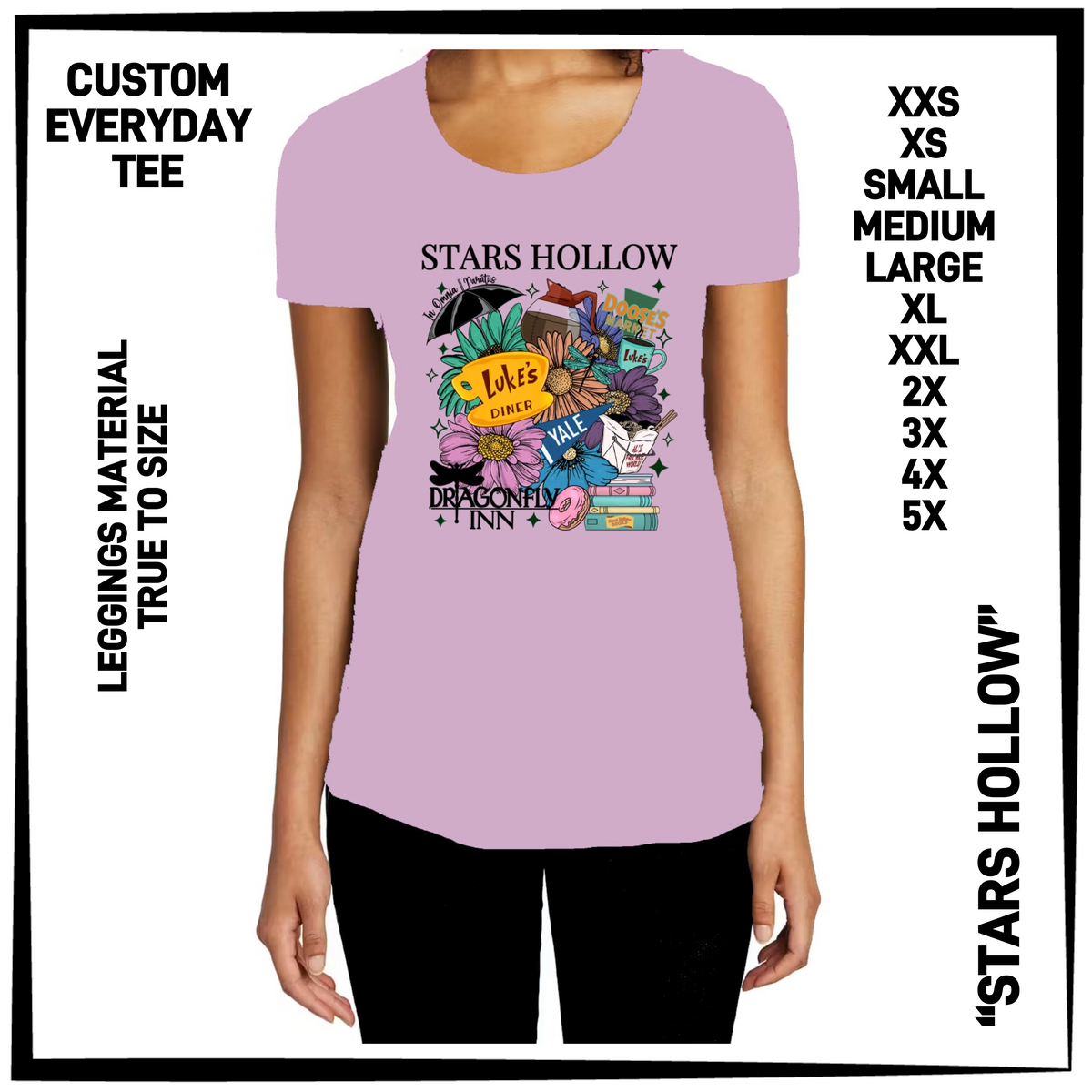 ED2T - Stars Hollow Everyday Tee - Preorder Closing 9/23 ETA: Mid-Dec
