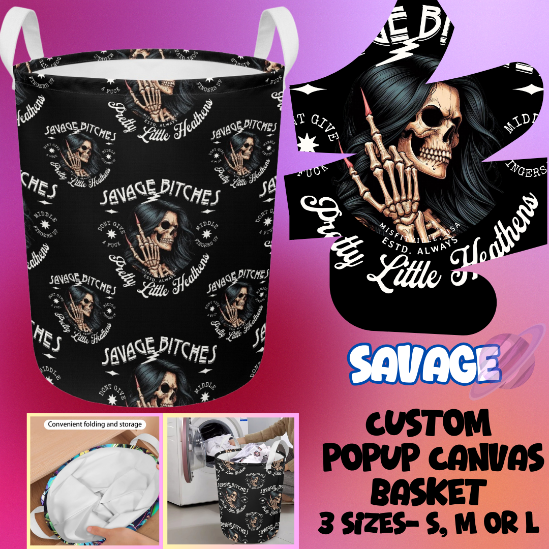 SAVAGE- STORAGE BASKETS 6- PREORDER CLOSING 5/4