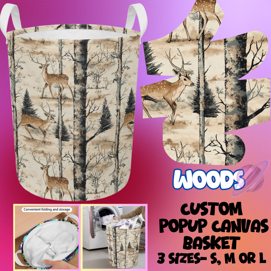 WOODS- STORAGE BASKETS 6- PREORDER CLOSING 5/4