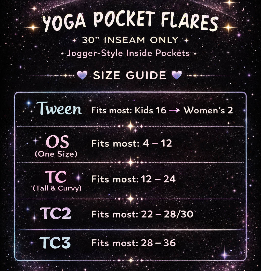 AUTUMN BLOOM-YOGA FLARE PREORDER- CLOSING 9/14