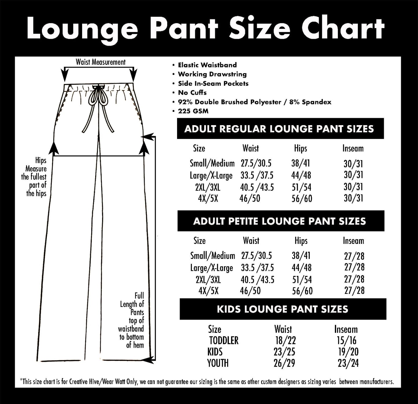 Butterfly Periwinkle Lounge Pants