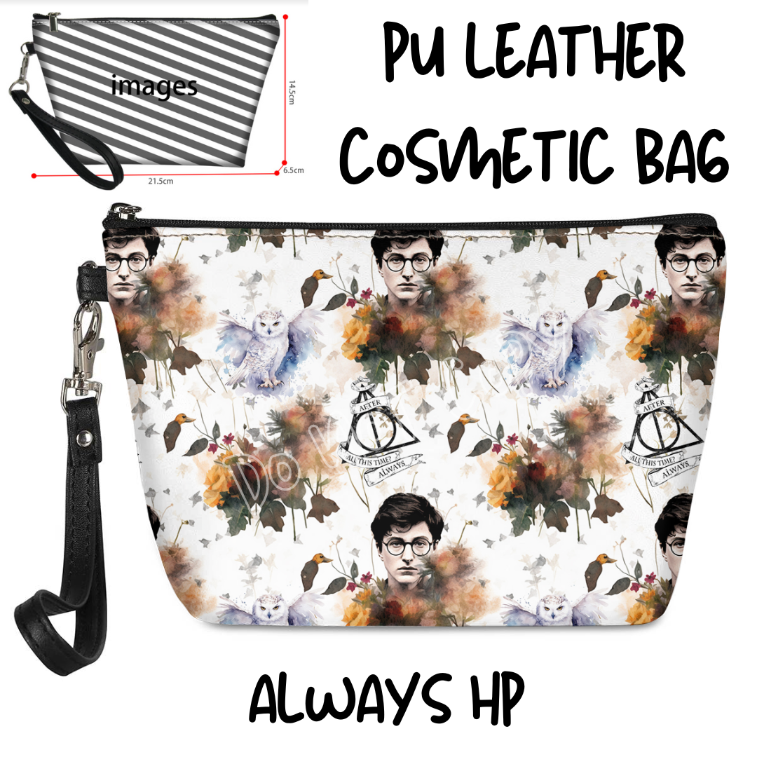 TRIPLE BAG RUN - ALWAYS HP- COSMETIC BAG - PREORDER CLOSING 5/26 ETA END OF JULY/EARLY AUGUST