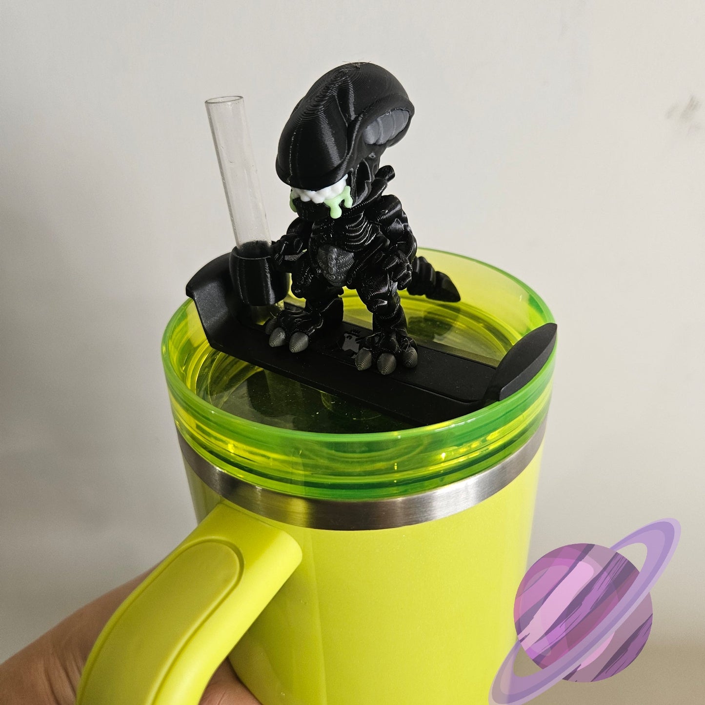 XENO ALIEN-3D PRINTED STRAW BUDDY