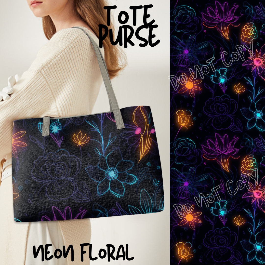 TRIPLE BAG RUN - NEON FLORAL- PREORDER CLOSING 5/26 ETA END OF JULY/EARLY AUGUST