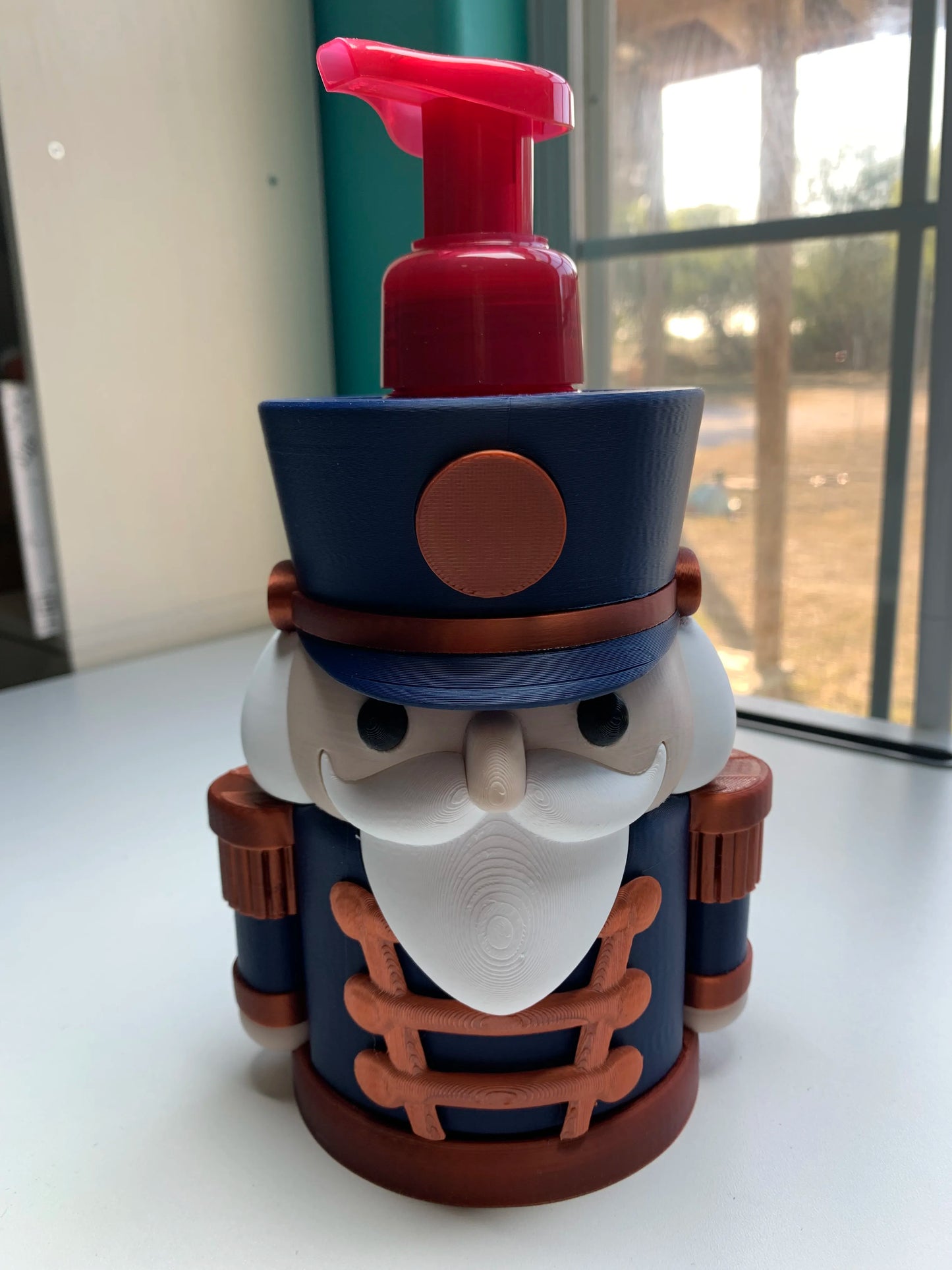 NUTCRACKER SOAP HOLDER- 3D PRINTED