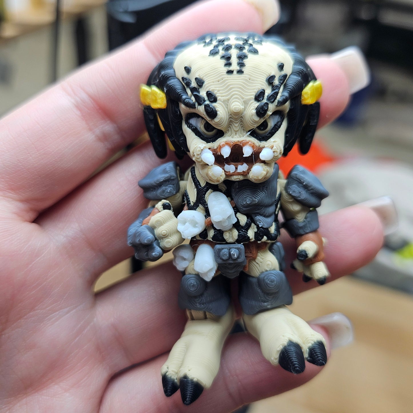 CHAINSAW GUY-3D PRINTED STRAW BUDDY