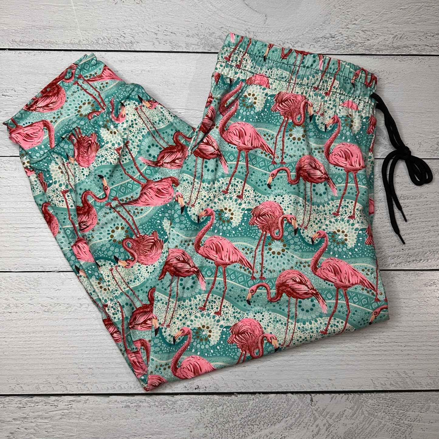 Flamingo Mosaic - Capri Joggers