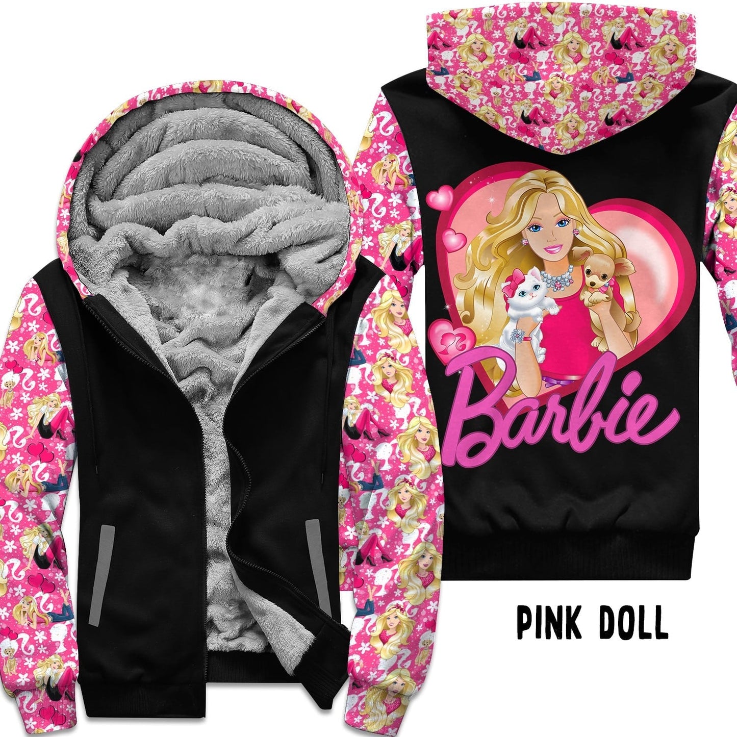 PINK DOLL- FLEECE/COTTON LINED JACKETS RUN 12 PREORDER CLOSING 11/29