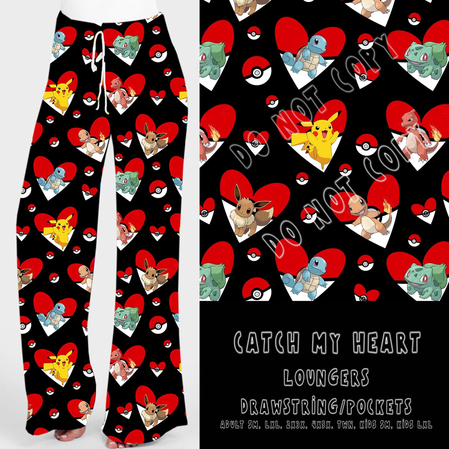 CATCH MY HEART - VALENTINE RUN 2 - LOUNGER - PREORDER CLOSING 12/13 ETA JANUARY