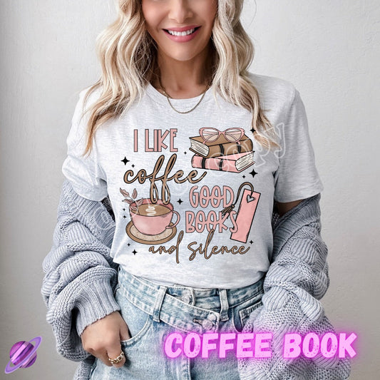 COFFEE BOOK - B86-UNISEX TEE ADULTS/KIDS  PREORDER CLOSING 1/21 ETA APRIL