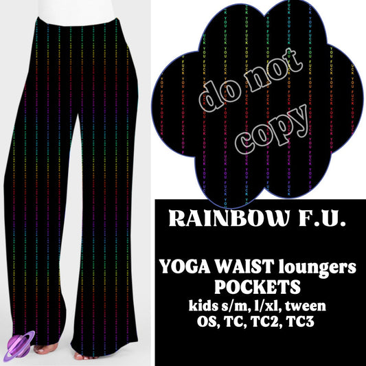 RAINBOW F.U.  - B86- LOUNGER  PREORDER CLOSING 1/21 ETA APRIL