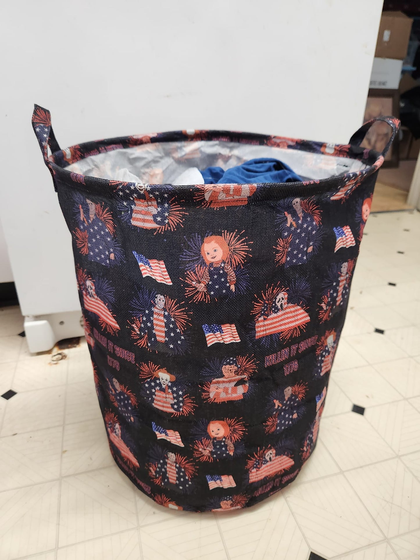 BLUE PLAID- STORAGE BASKETS 6- PREORDER CLOSING 5/4