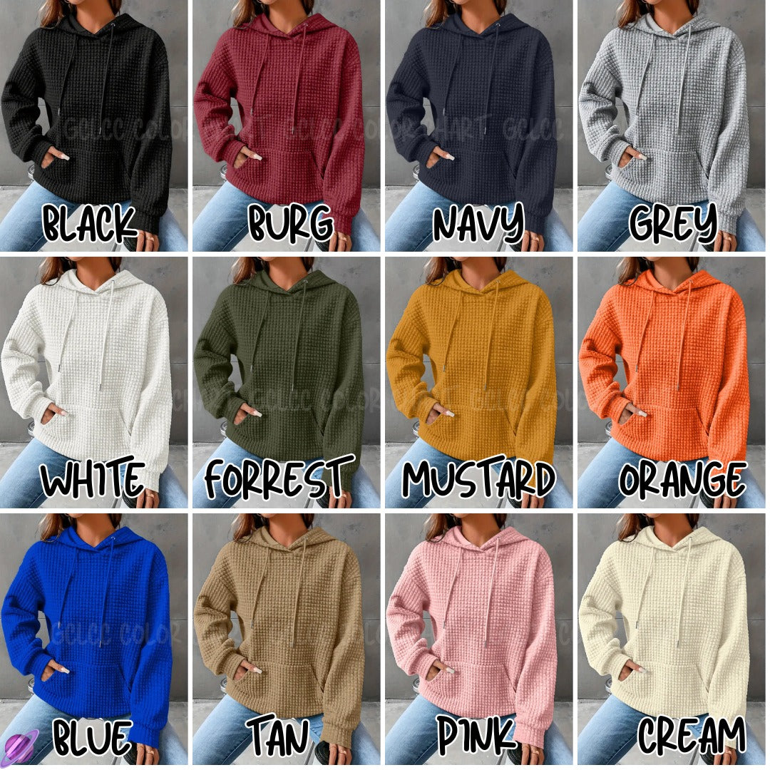 FALL SCOOB - CUSTOM WAFFLE HOODIES PREORDER CLOSING 9/30