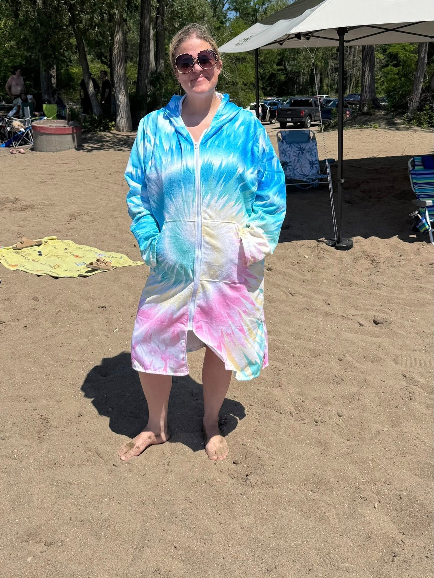 HORROR POOL PARTY- HOODED TOWEL