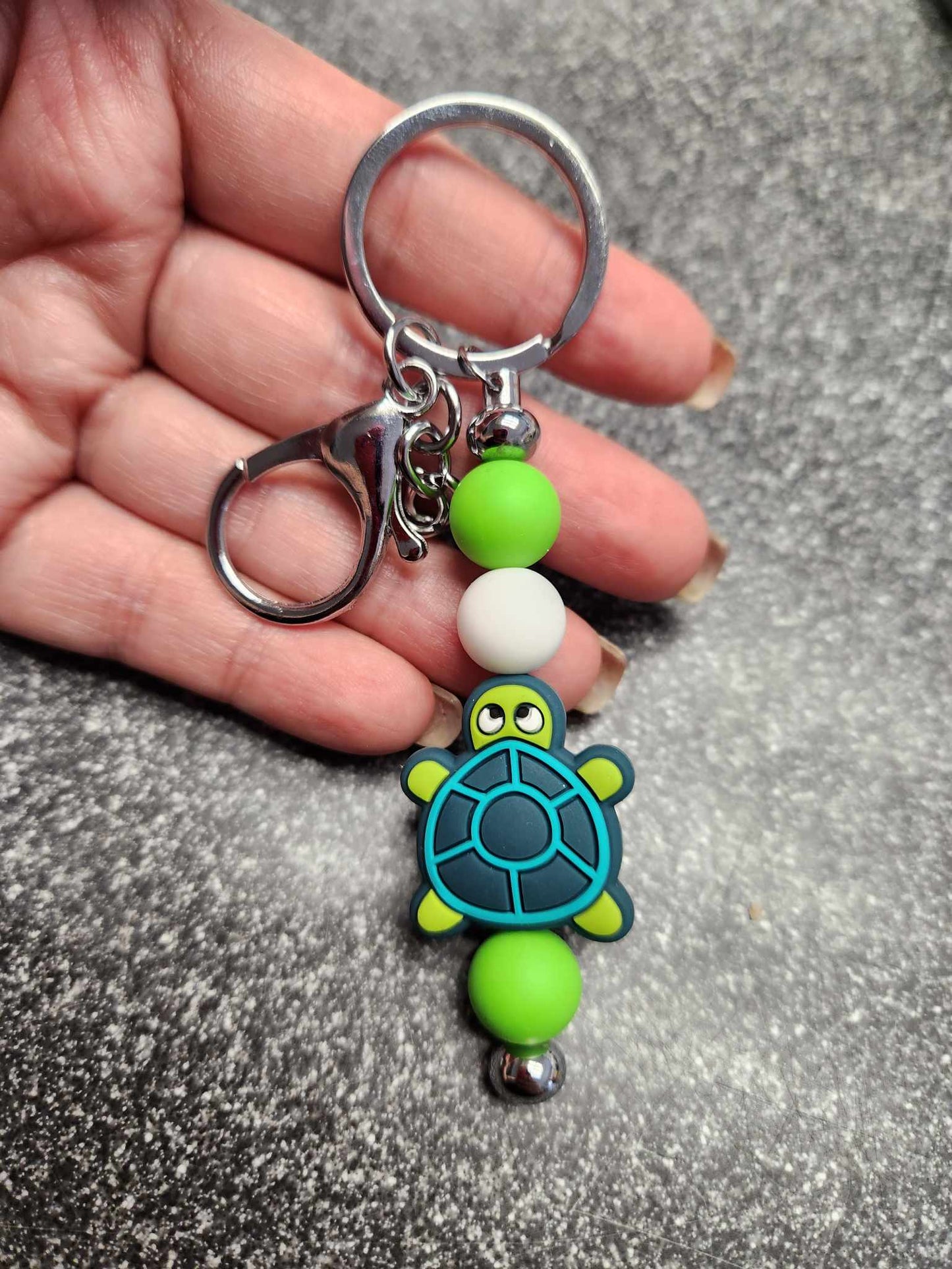 Volleyball Mom Silicone Beaded Pen or Keychain