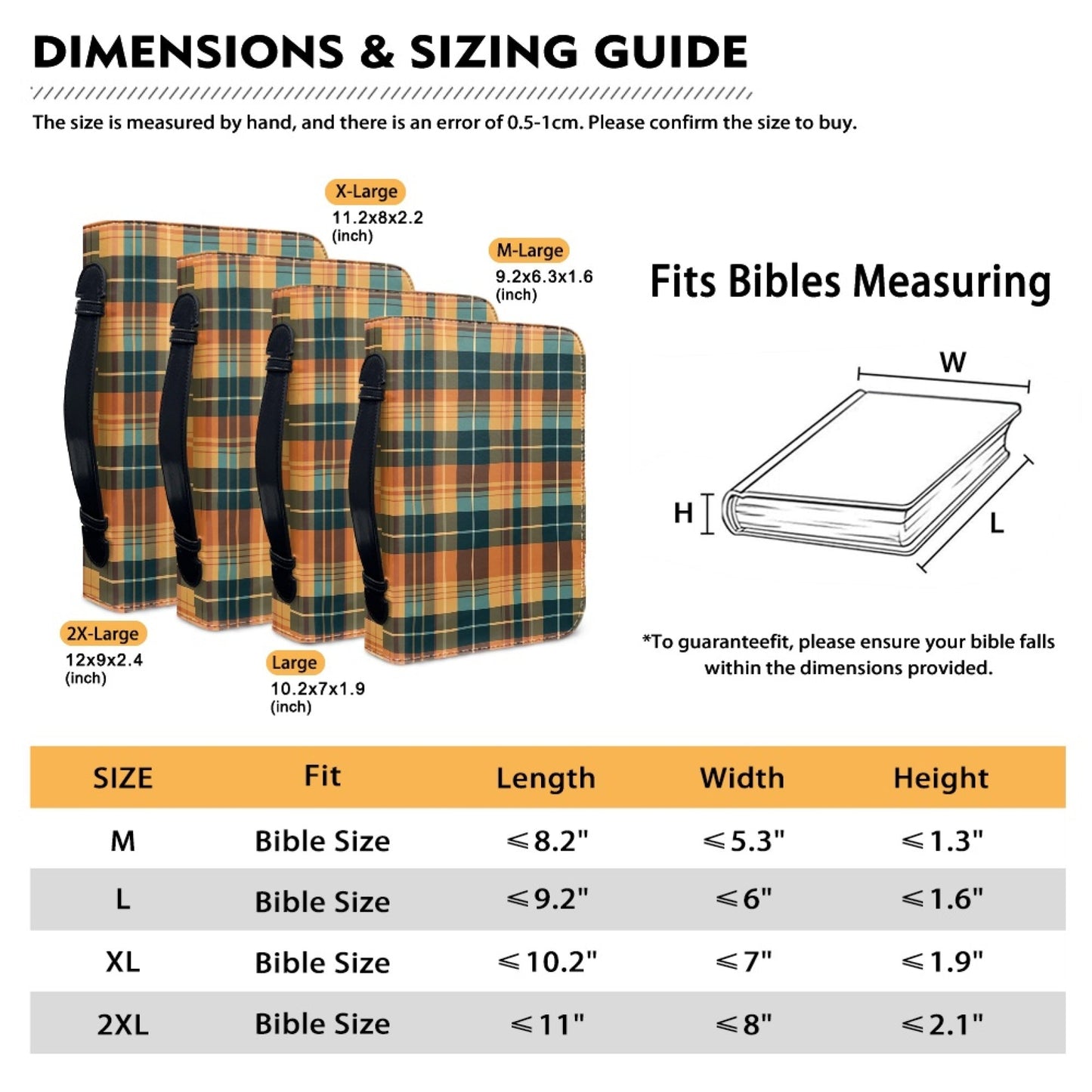 FALL PLAID - NOTEBOOK COVERS PREORDER CLOSING 10/5 ETA EARLY DEC