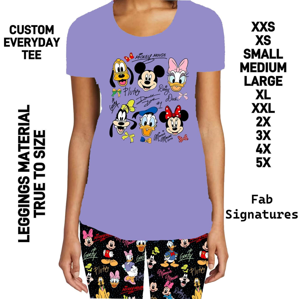 300BT - Fab Signatures Everyday Tee  - Preorder Due 10/4 ETA: Early Dec