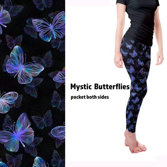 Mystic Butterflies Pre Order Leggings with Pockets closes 9/13 ETA 9/27