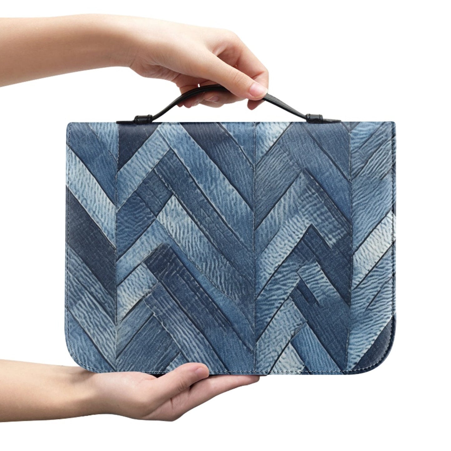 DENIM CHEVRON - NOTEBOOK COVERS PREORDER CLOSING 10/5 ETA EARLY DEC