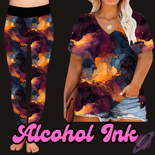 ALCOHOL INK-PRETTY RUN TUNIC/TANK PREORDER CLOSING 1/30