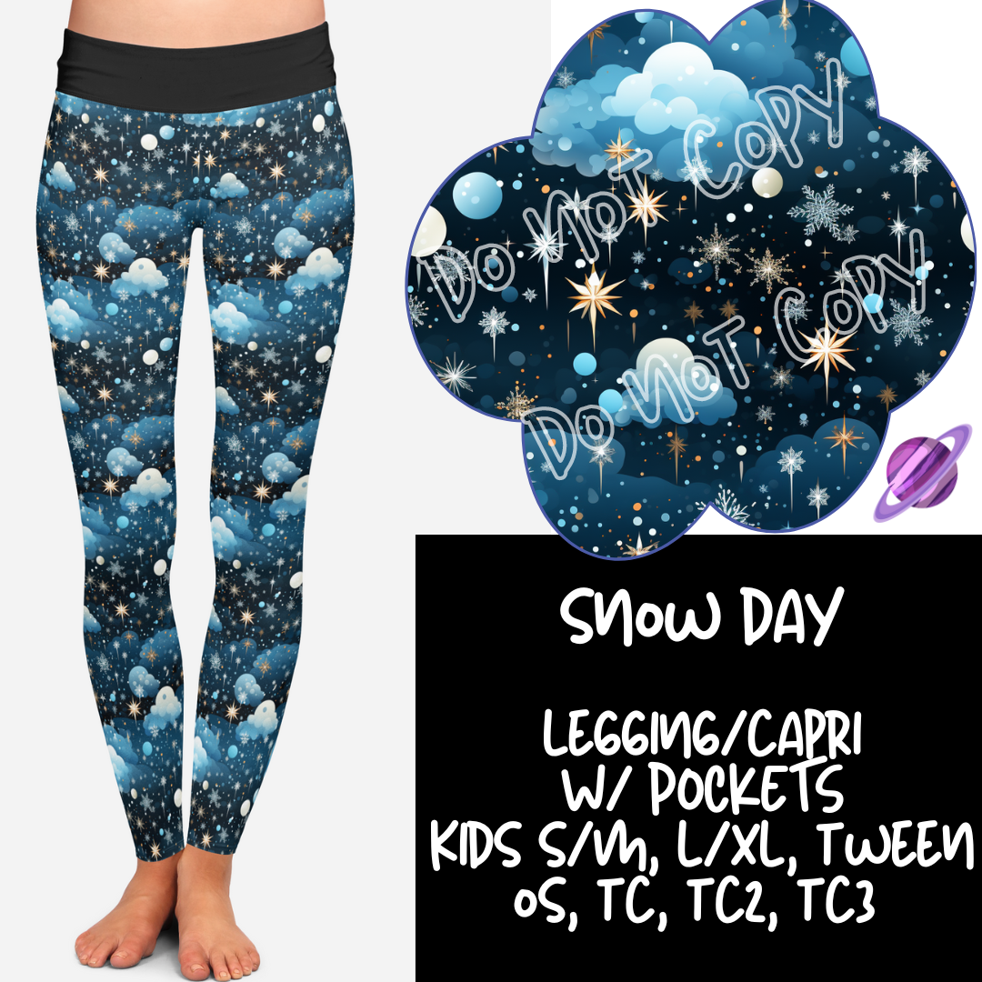 SNOW DAY - BATCH 82 - LEGGINGS/CAPRI PREORDER CLOSING 11/28 ETA JANUARY