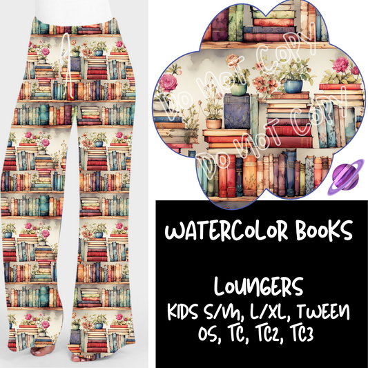 WATERCOLOR BOOKS - BATCH 82 - LOUNGER - PREORDER CLOSING 11/28 ETA JANUARY