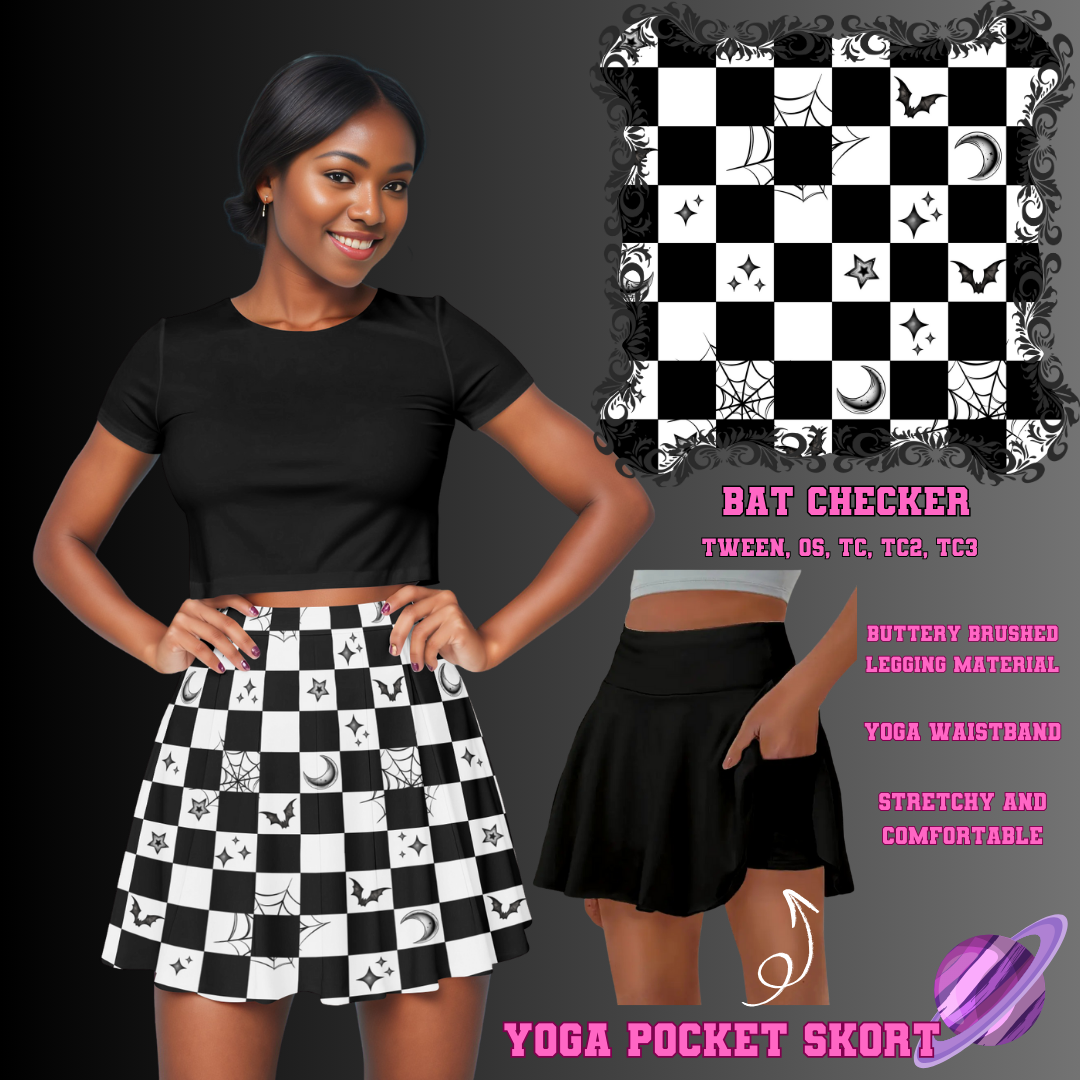 BAT CHECKER-SKORT 4 PREORDER CLOSING 2/13
