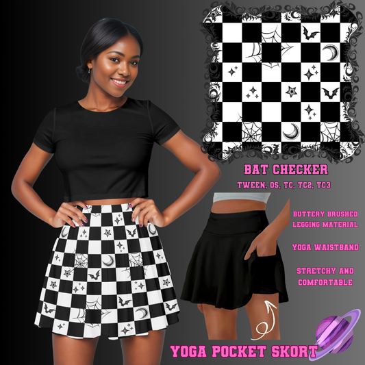 BAT CHECKER-SKORT 4 PREORDER CLOSING 2/13