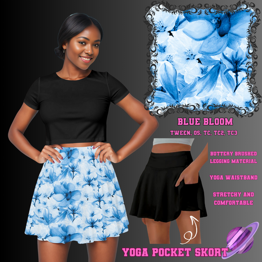 BLUE BLOOM-SKORT 4 PREORDER CLOSING 2/13