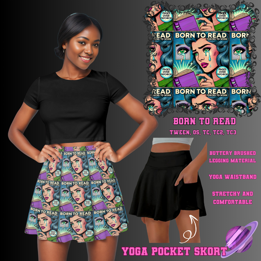 BORN TO READ-SKORT 4 PREORDER CLOSING 2/13