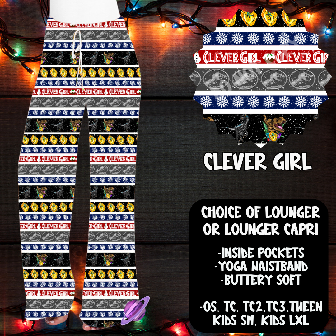 CLEVER GIRL-BOTTOMS-XMAS SWEATER PREORDER-9/27