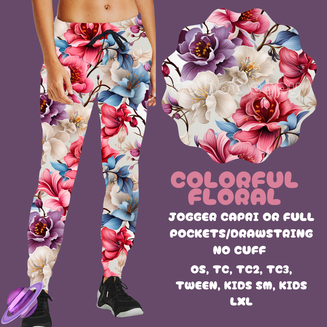 COLORFUL FLORAL-FLORAL BOTTOMS PREORDER CLOSING 7/15