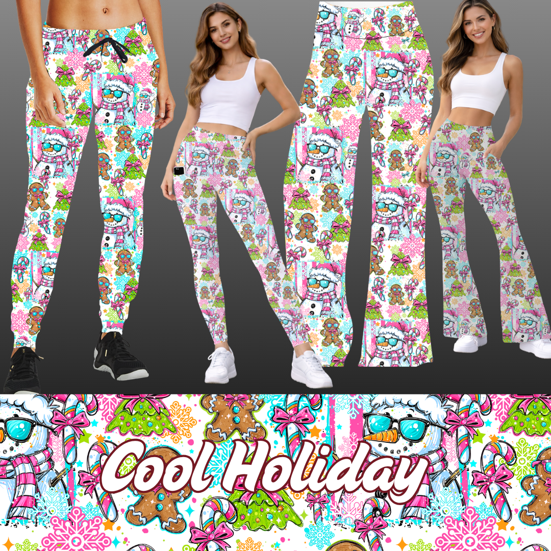 COOL HOLIDAY-HOLIDAY RUN-BOTTOMS-PREORDER DUE 9/18