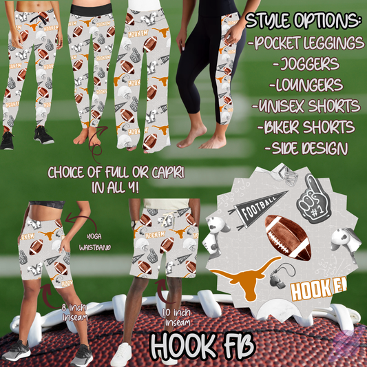 HOOK FB-GAME DAY RUN- PREORDER CLOSING 7/13